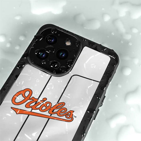 MLB Baltimore Orioles Home Jersey iPhone 15 Pro Waterproof Case